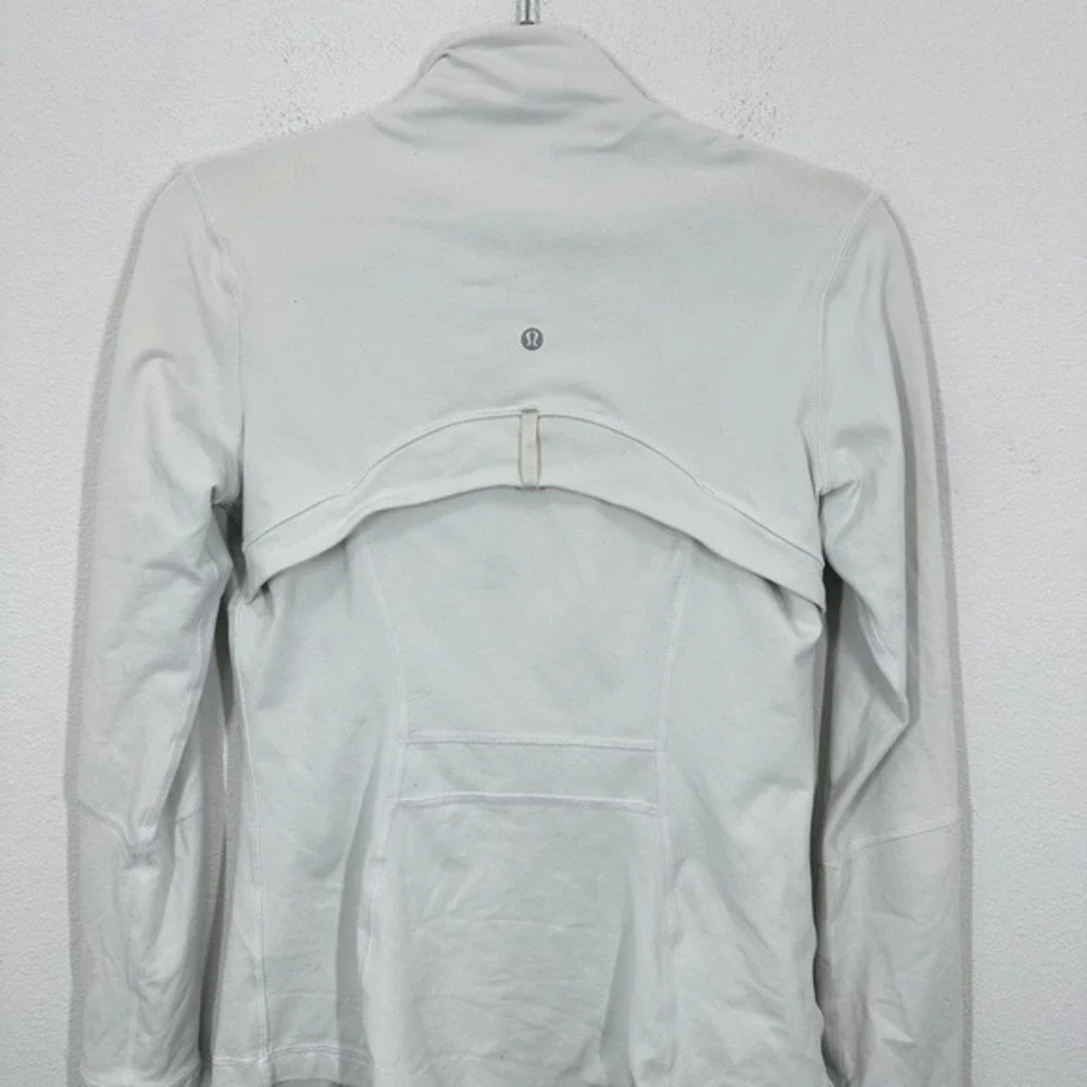 Lululemon LA Clippers Athletic Jacket Zip Up White Women's Size 8 Basketball NBA